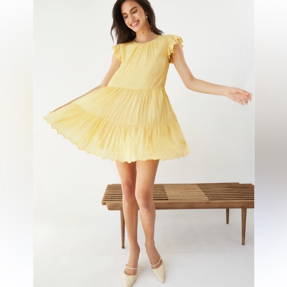 Wilfred Sidonie Dress Tiered babydoll dress